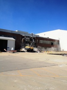 Fuyao Glass Industry Group building down