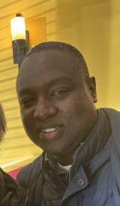 Photo shows a man named Mor Diallo who is the owner of Teranga World Market in Hartwell, Ohio, near Cincinnati.